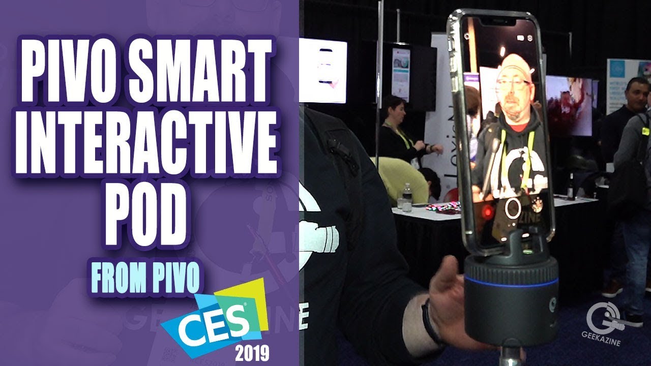 Pivo Interactive Mount for Smartphone Face Tracking