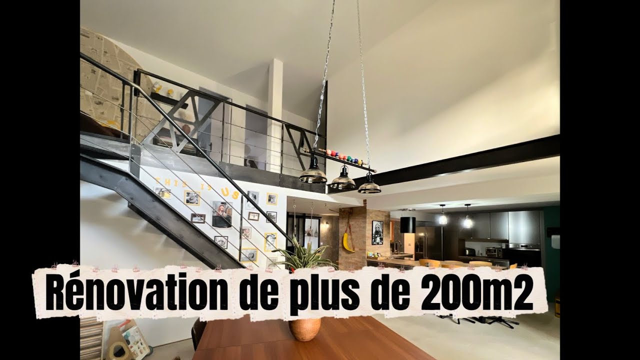 Rénovation de plus de 200m2