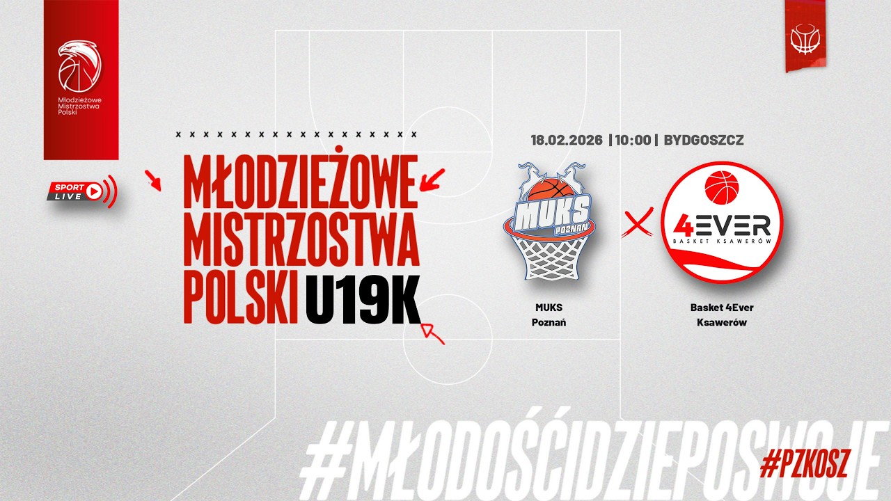 MUKS Poznań - Basket 4Ever Ksawer&oacute;w (Finał MMP U19K)