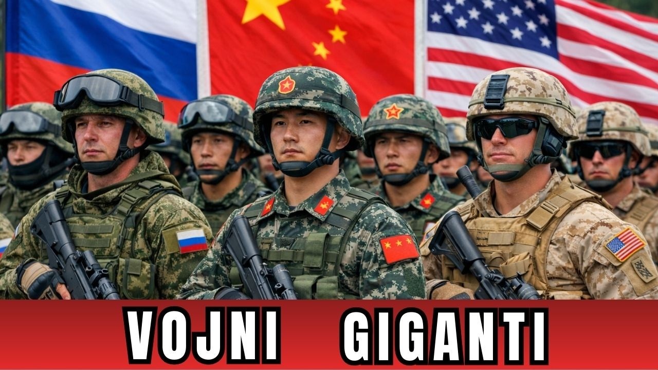 NAJMOĆNIJE VOJSKE  – Ko je broj 1?