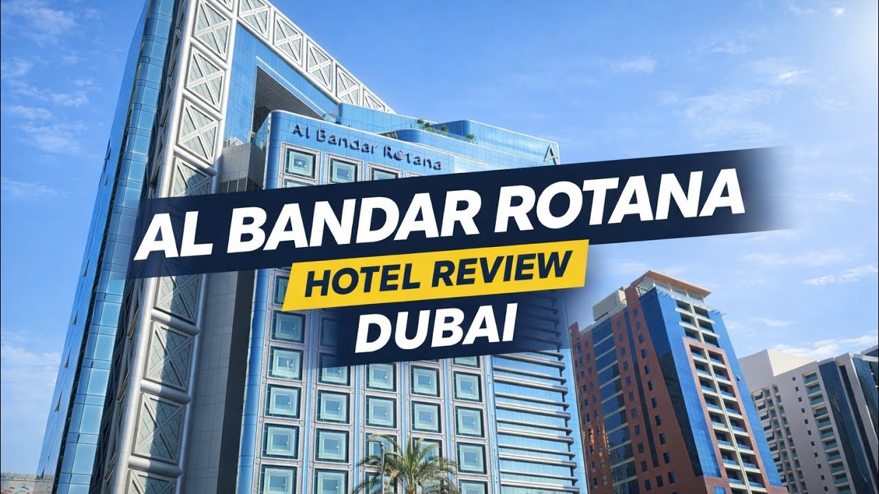 Al Bandar Rotana Dubai Creek | Relaxing Hotel Experience in 4K