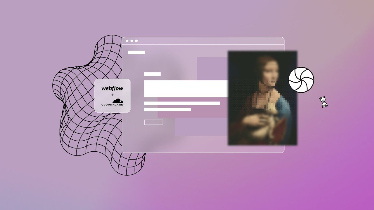 How to use Webflow with Cloudflare to cache and speed up your Webflow Project - Webflow Tutorial