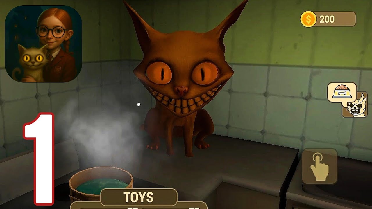 Mysterious Cat: Haunted House - Gameplay Walkthrough Part 1 (Android)