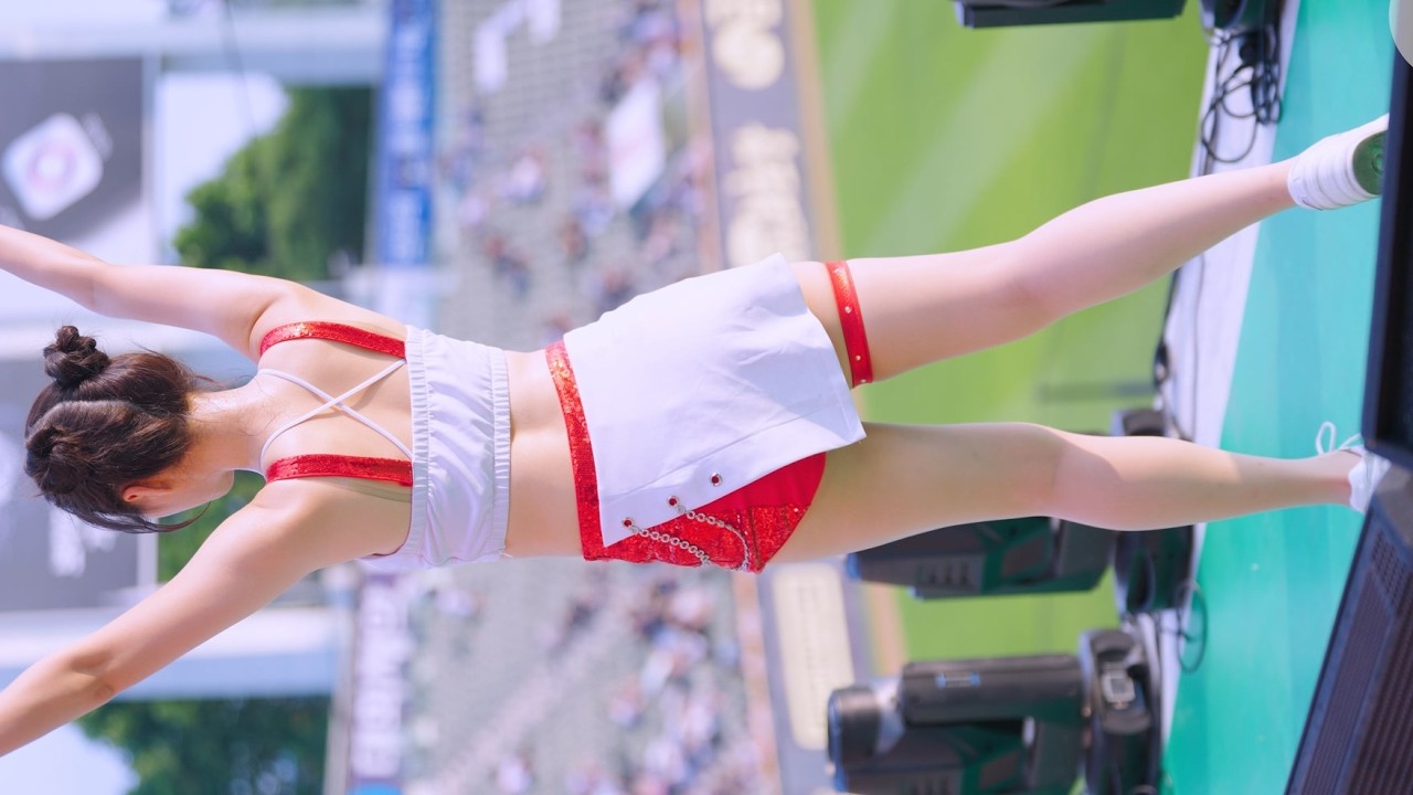 [8K] 뿌까든 김정원 치어리더 직캠 金貞沅 Kim Jeong-Won cheerleader fancam KT위즈 250705
