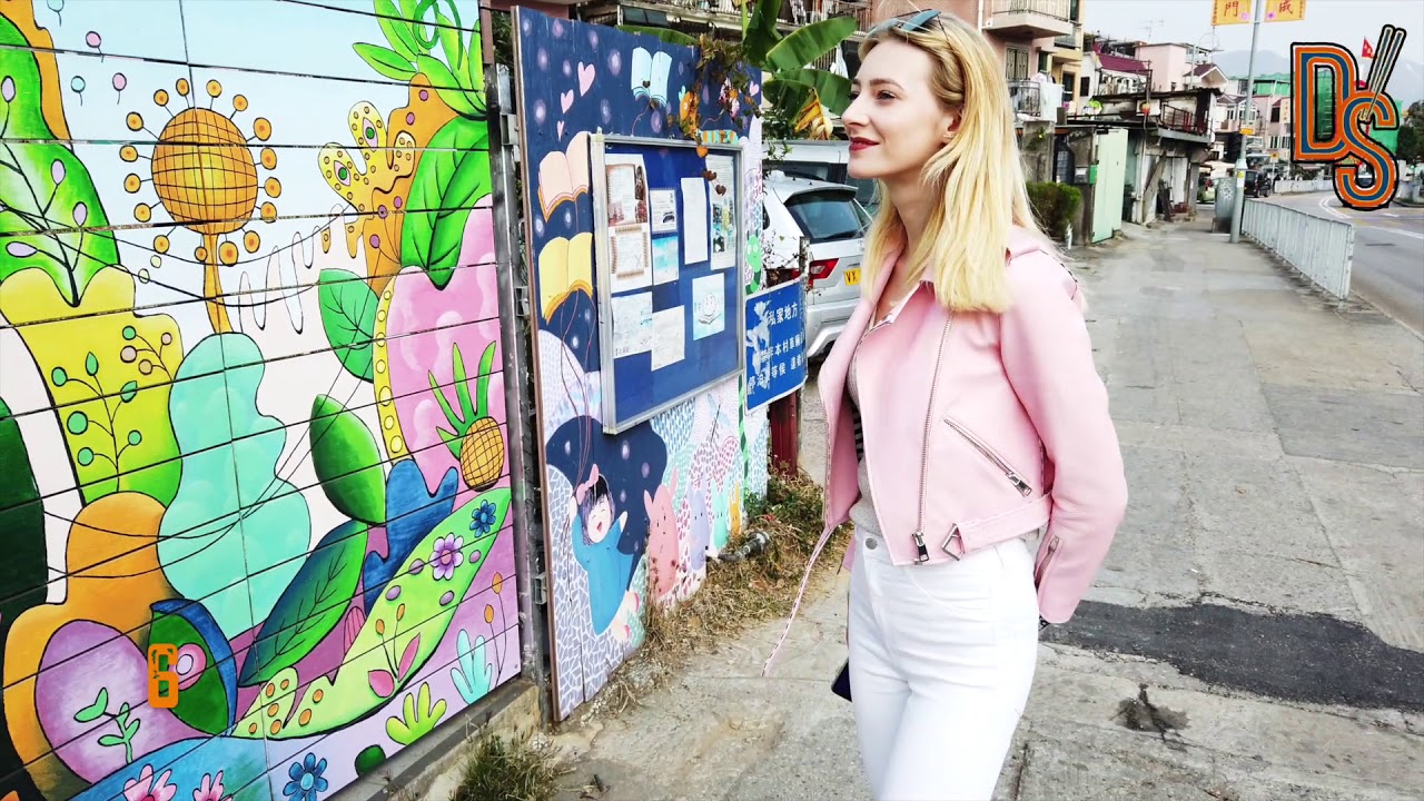 Wall Murals at Kam Tin Village