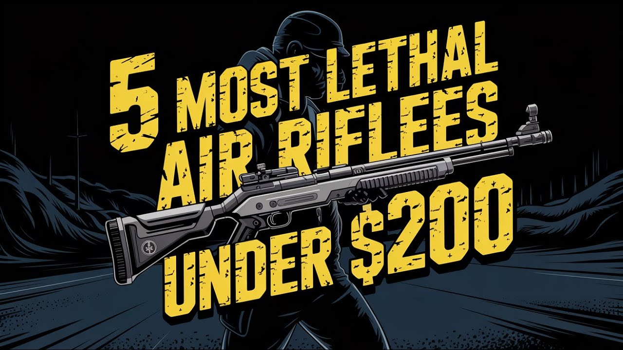 5 Most Lethal Air RIFLES Under 200$ On Amazon
