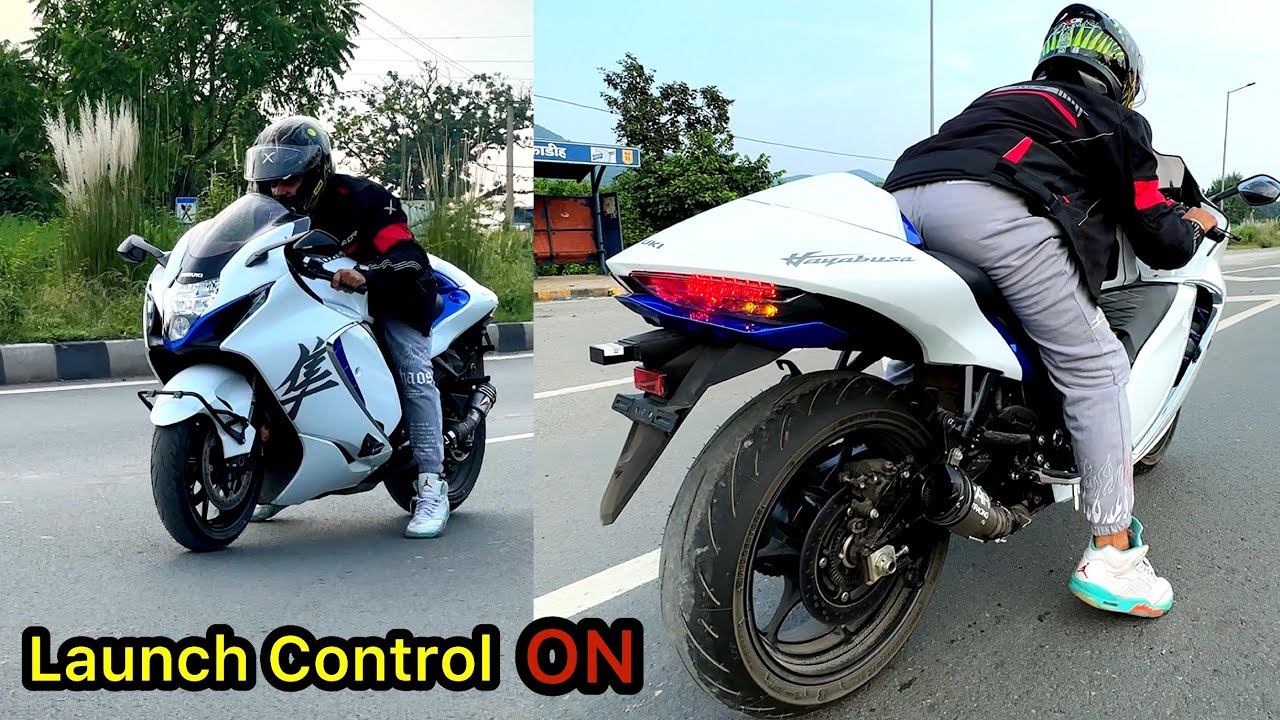 Finally Launch Control On Kar Diya Hayabusa Pe 😍 Rocket Hai Ye to 🚀