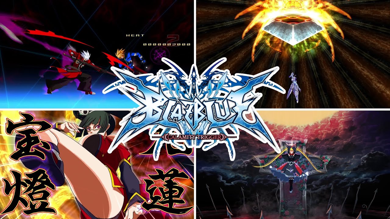 Blazblue Calamity Trigger: All 22 Astral Heat / 4K / 60FPS