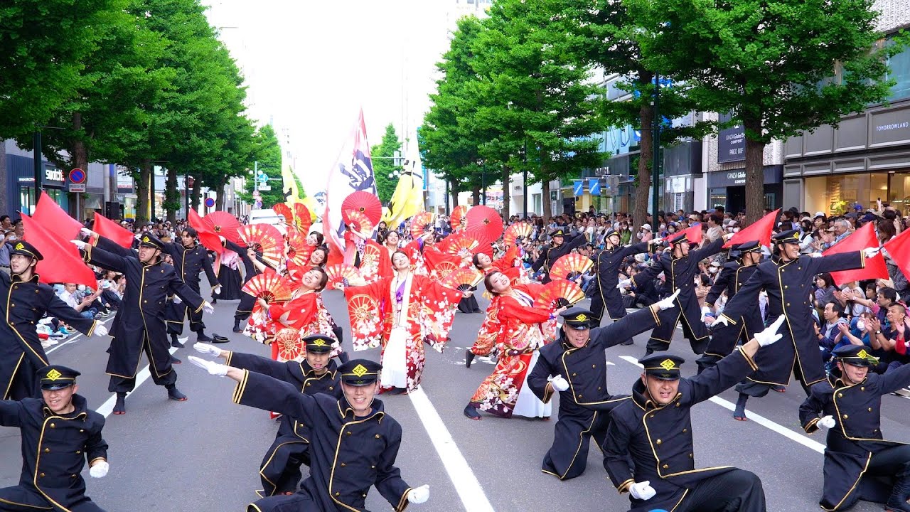 【4K】 ＪＲ九州櫻燕隊｜運凱蒼天（第34回 YOSAKOIソーラン祭り 2025/三越前）
