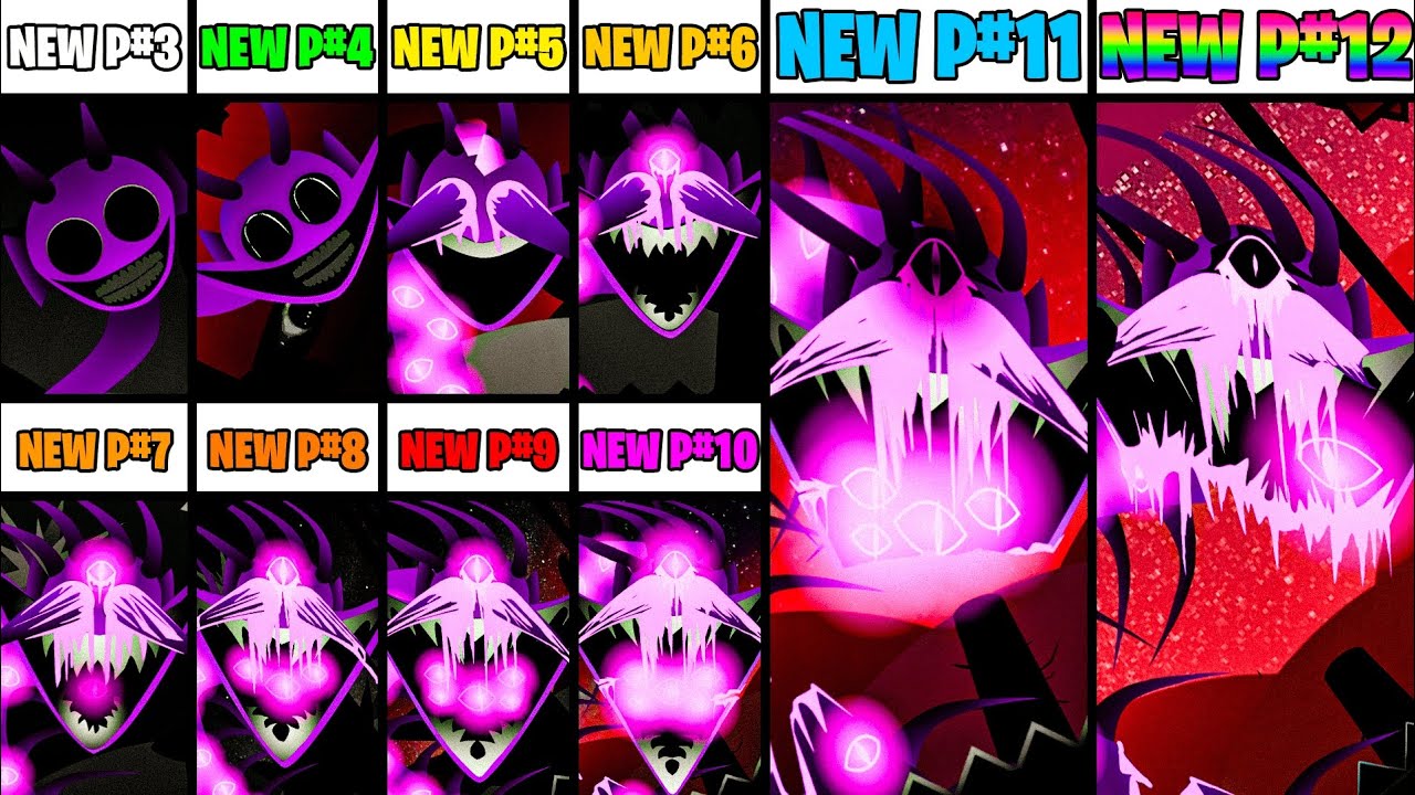Incredibox Sprunki New Phase 3 - 9 VS New Phase 10 VS New Phase 11 VS New Phase 12 (New Mod)