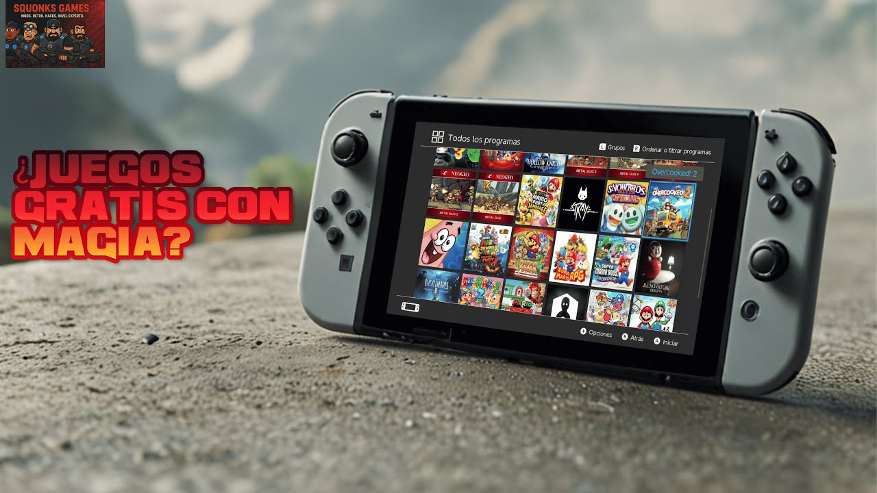 ¡Mi Switch tiene juegos sin pagar! 😱 Así lo logré (con Picofly y magia)