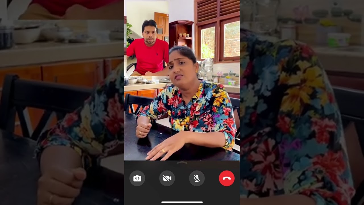 நல்ல காலம் தப்பிட்டன் 🤪| WhatsApp Call 📞 | Rj Chandru Menaka Comedy | #shorts