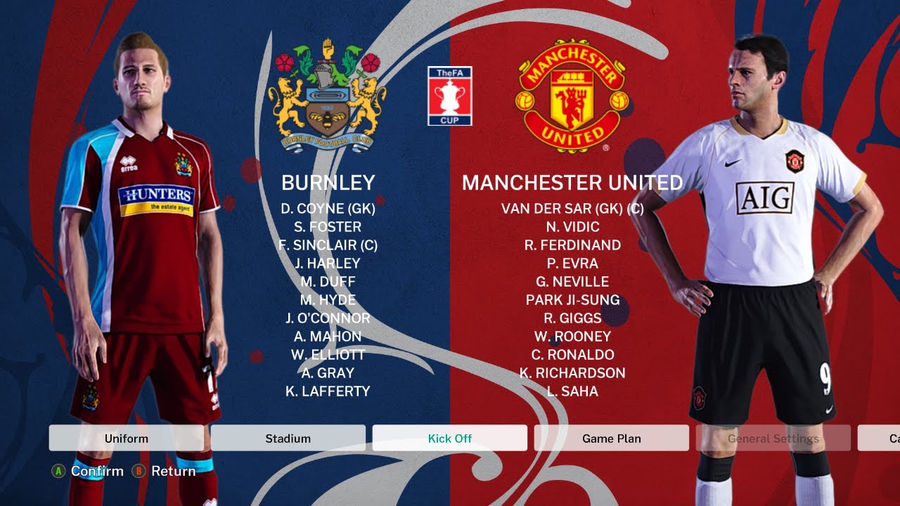 🎮 “PES 2021 Patch 2006 |  - Burnley vs Manchester United Classic Match Gameplay”