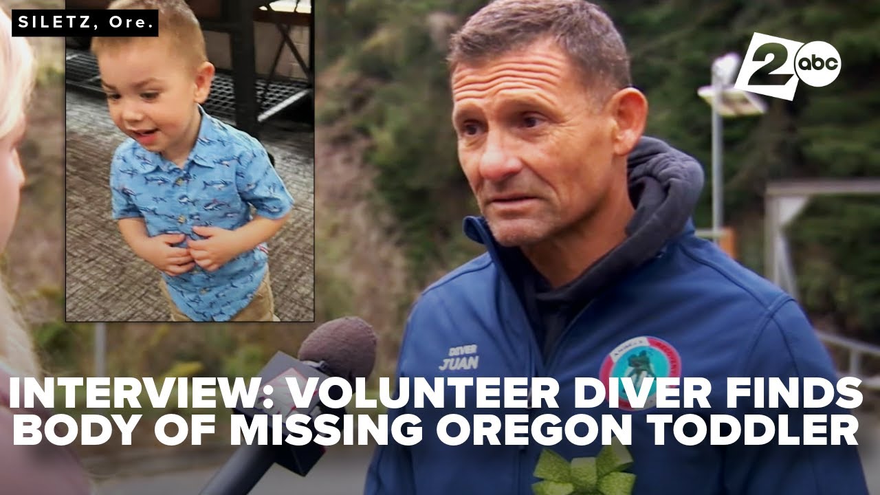 Volunteer diver from California finds body of missing Oregon toddler in Siletz River
