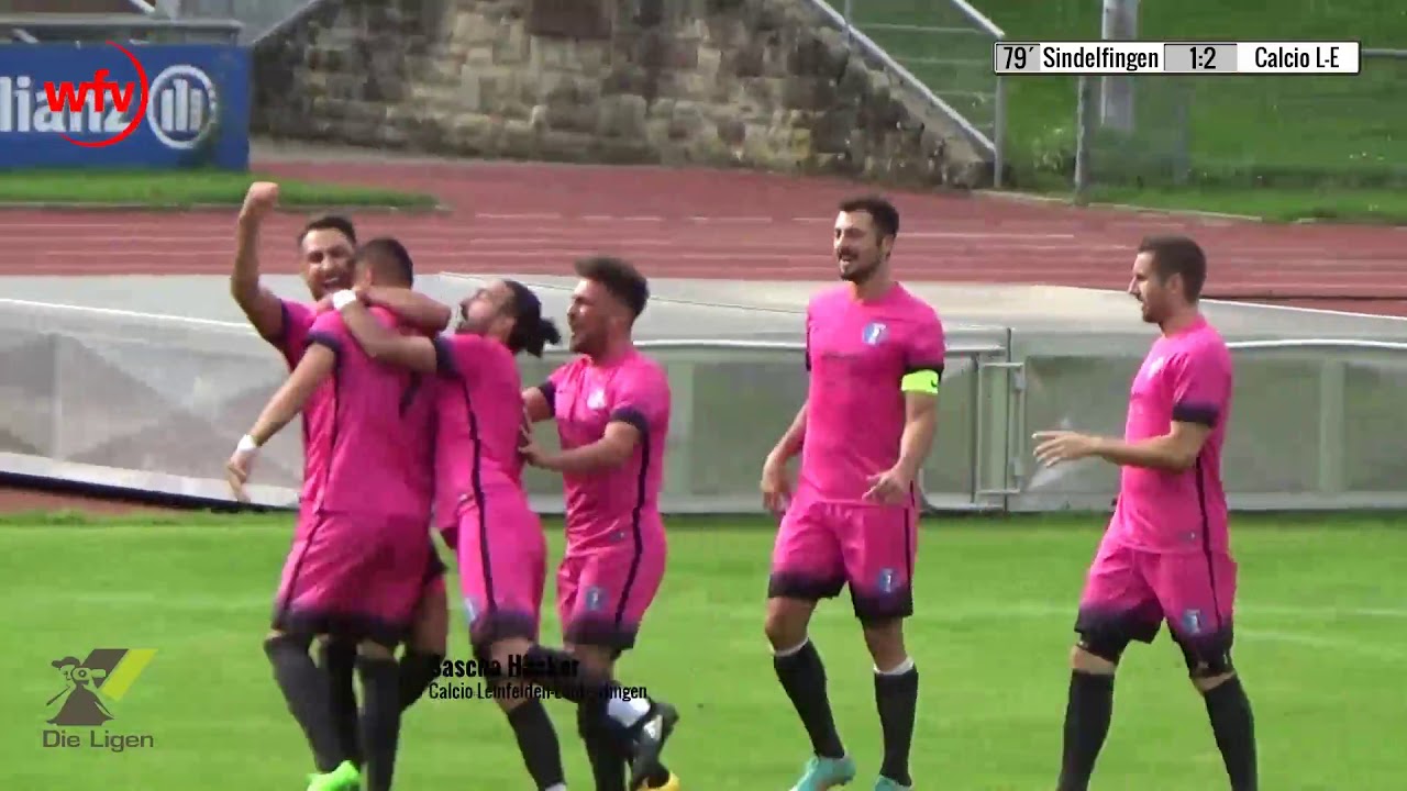 VfL Sindelfingen - Calcio Leinfelden-Echterdingen, 1:2 durch Sascha H&auml;cker