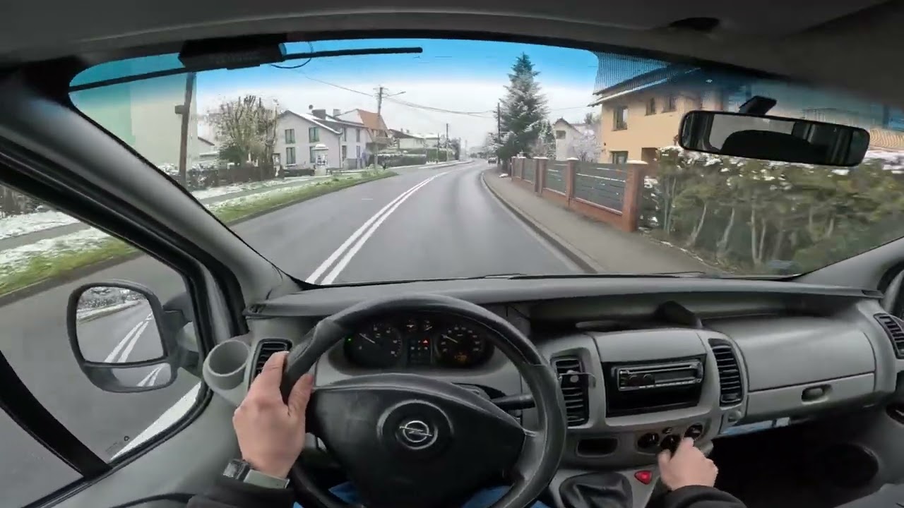 (#18) 2003 OPEL VIVARO 1,9DTI 80PS POV Drive Test