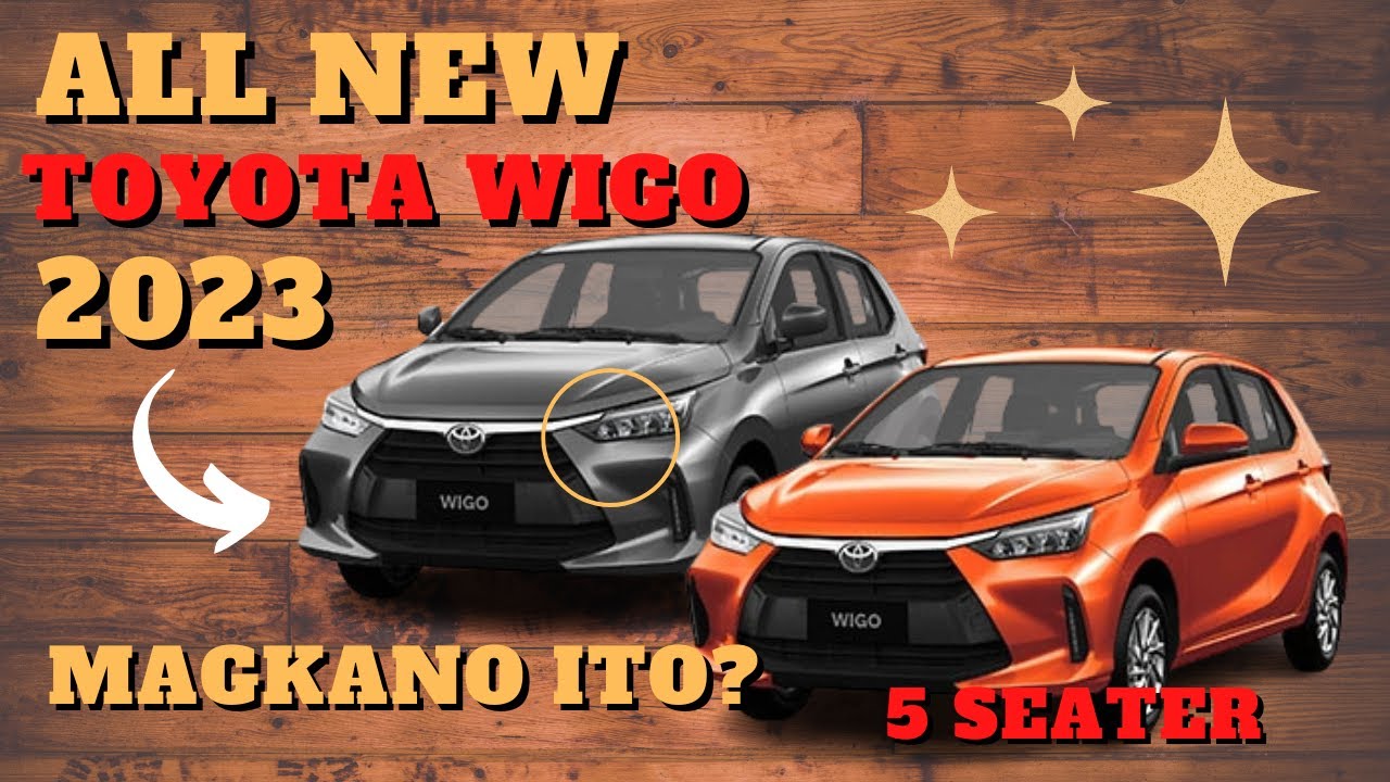 All New Toyota Wigo 2023 Price Philippines | Variants and Colors