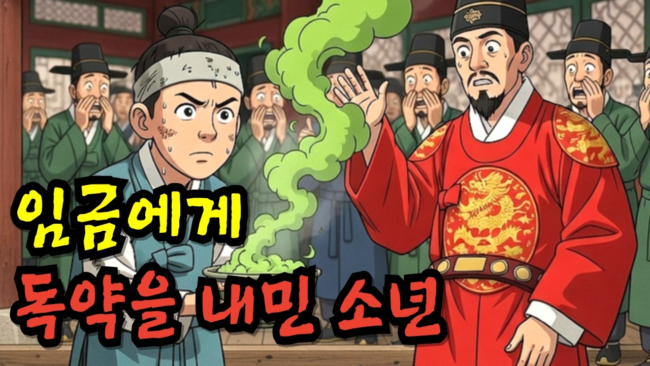 세자를 살리기 위해 임금에게 독약을 내민 약초 천재소년 이야기