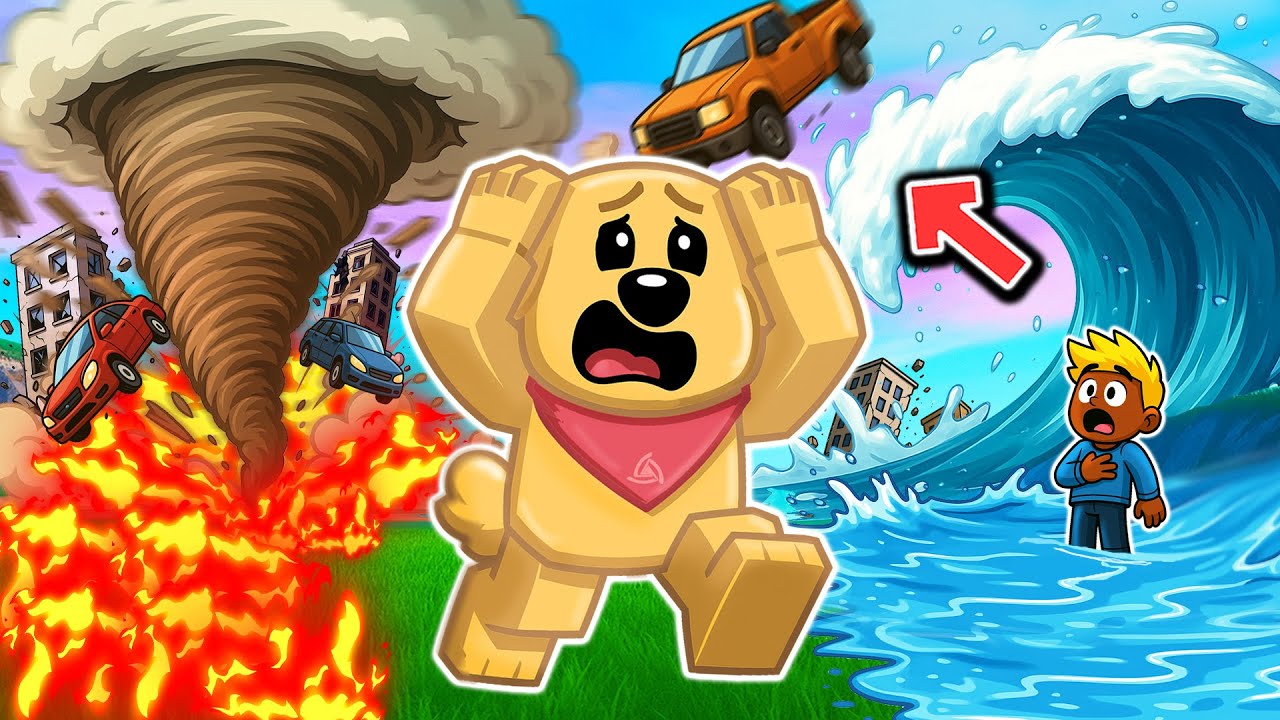 &iexcl;SOBREVIVIENDO a los PEORES DESASTRES en ROBLOX! | NATURAL DISASTER SURVIVAL 😎