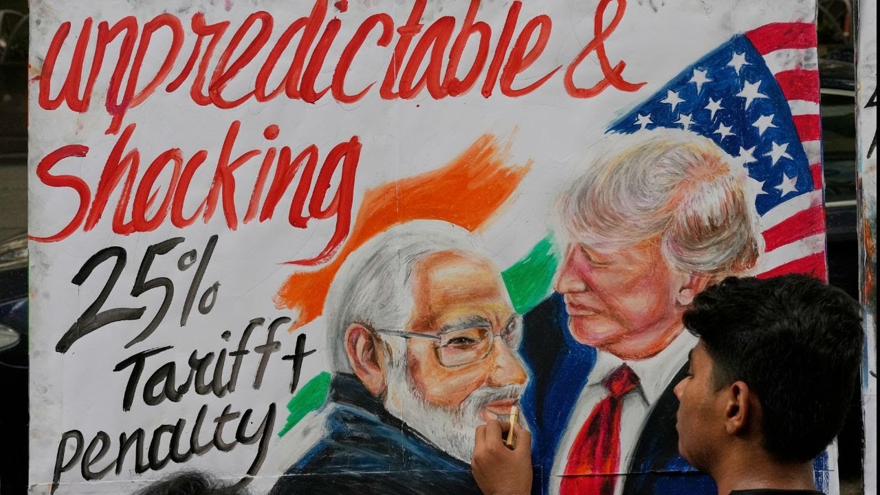 Why did the US hit India with a 25 percent tariff?