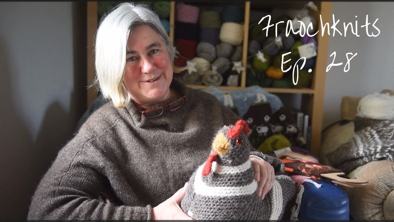Fraochknits Ep. 28: Spring WIPs Review: Soldotna, Felix, Hood on the Moon; Food and Irish Placenames