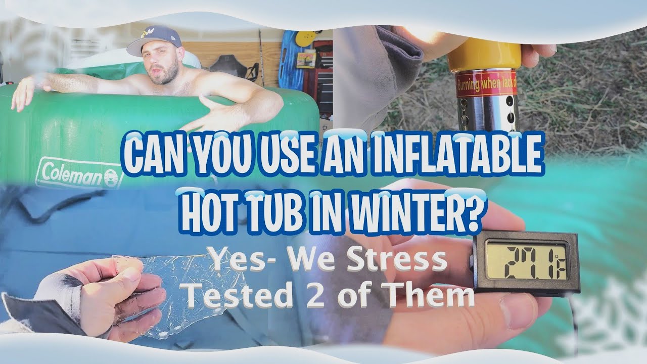 Can You Use Inflatable Hot Tubs in Winter? - Yes, We Tested Multiple!