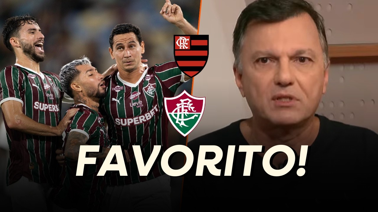 MAURO CEZAR PEREIRA: FLUMINENSE É MAIS TIME QUE FLAMENGO HOJE E É FAVORITO NA FINAL DO CARIOCA!