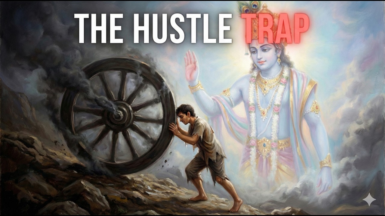 Hustle Culture Burnout? The Bhagavad Gita Guide to Aligned Ambition