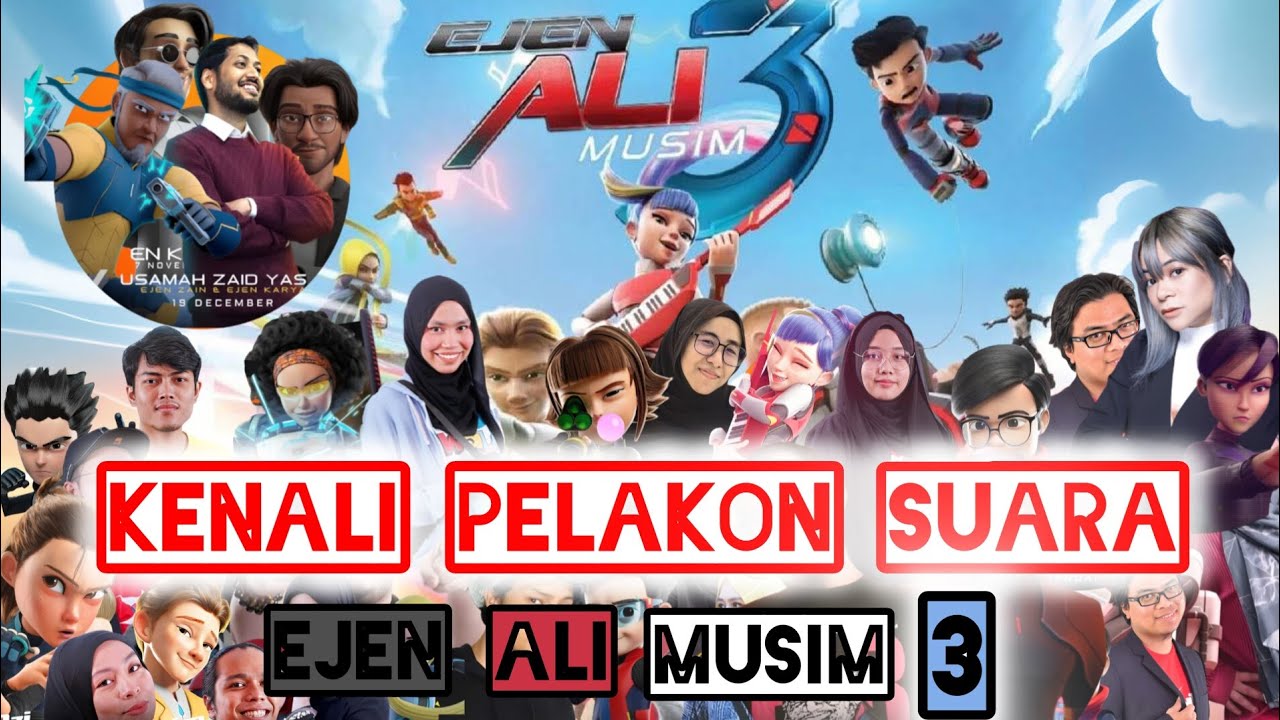 Behind-the-scenes #1: SUARA DI SEBALIK EJEN ALI MUSIM 3 | FULL HD+