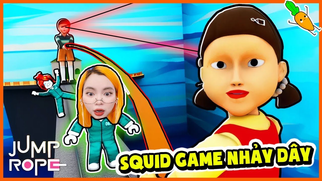Kamui KHÔNG THỂ CHIẾN THẮNG Squid Game Nhảy Dây Của Chị Búp Bê