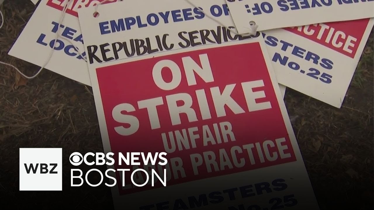 Businesses in Watertown upset about smell from trash left out due to sanitation workers strike