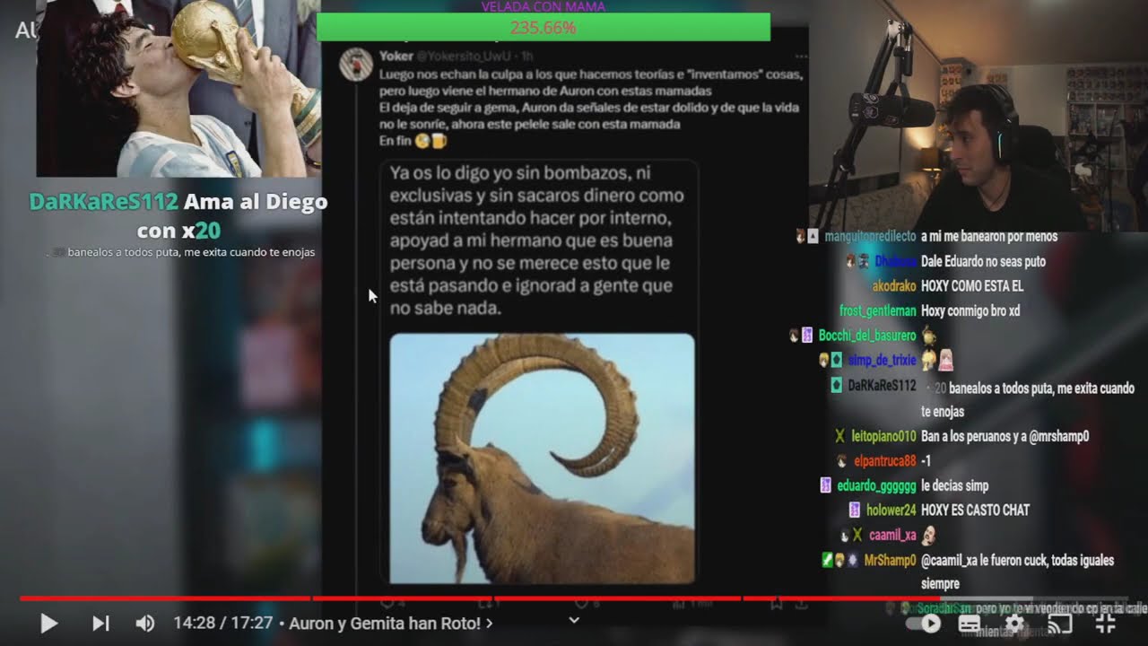GUIBEL HABLA DE LA POLEMICA DE AURON Y GEMITA SON TODAS IGUALES