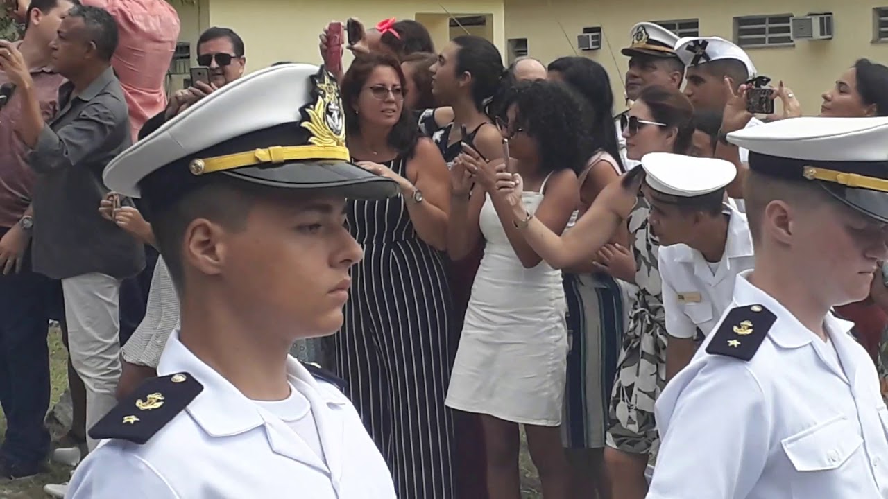 Colegio Naval 2020 recebimento da platina novo alunos