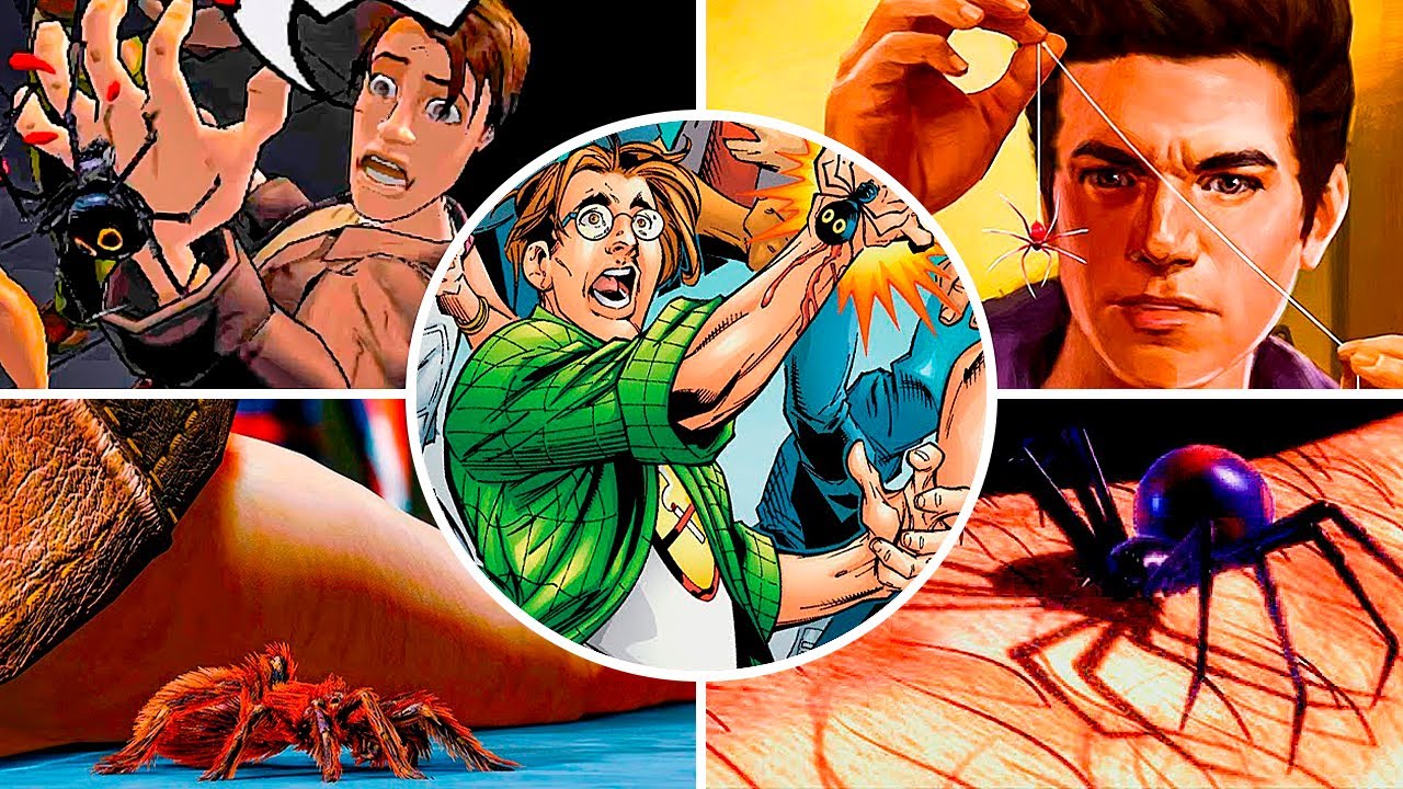 Evolution of Peter Parker Becoming Spider-Man in Games (2002 - 2022)