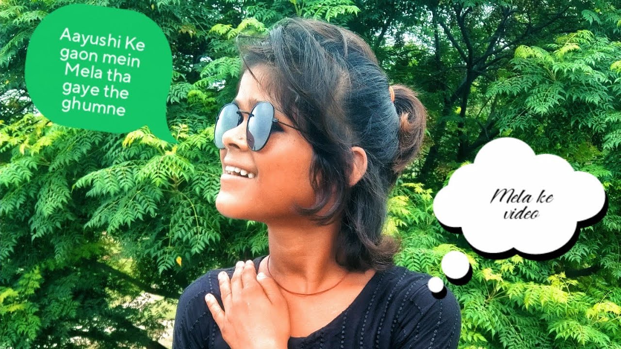 #video 🤣Aayushi Mela 🥰gai thi dekhne ke liye live 🤩subscribe kariye
