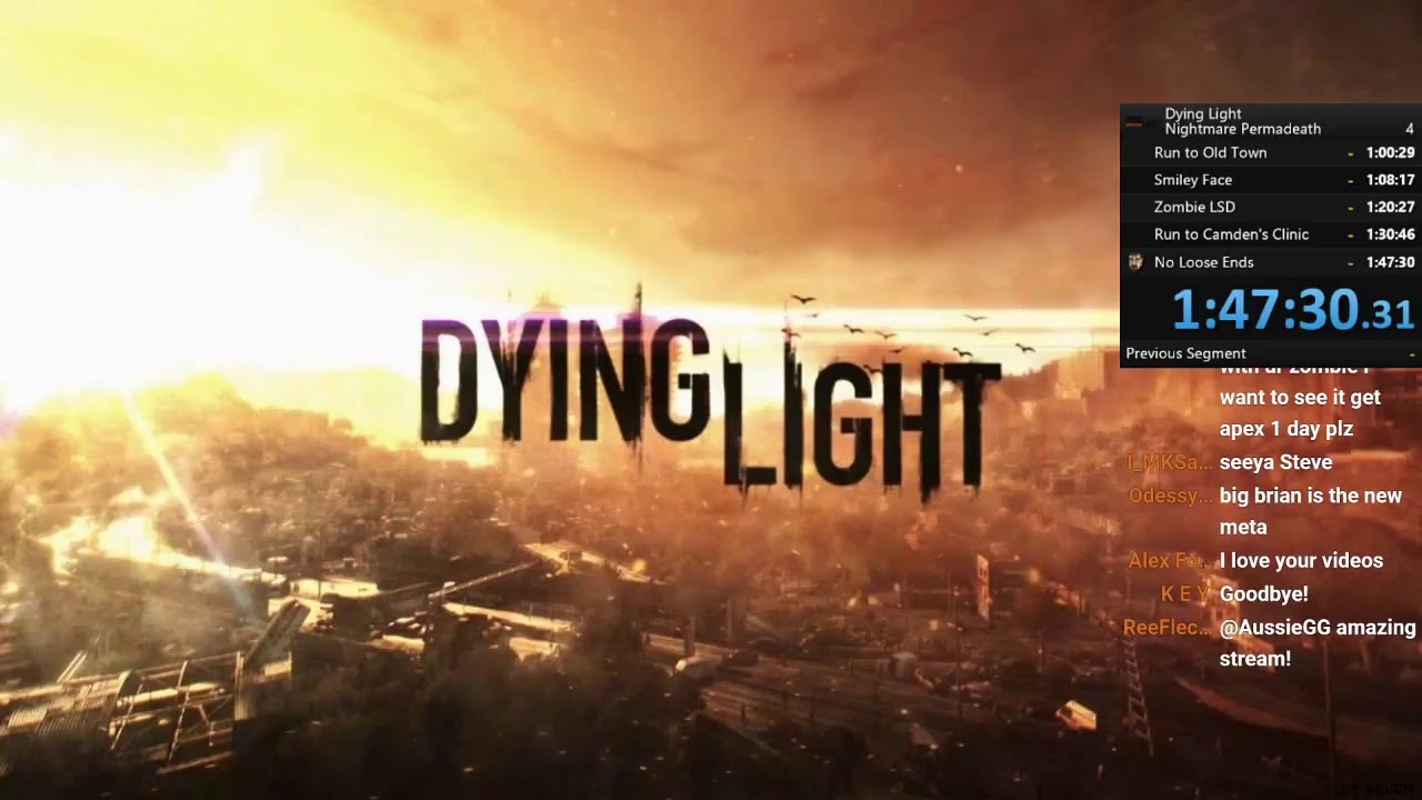 Dying Light: Nightmare Permadeath Speedrun