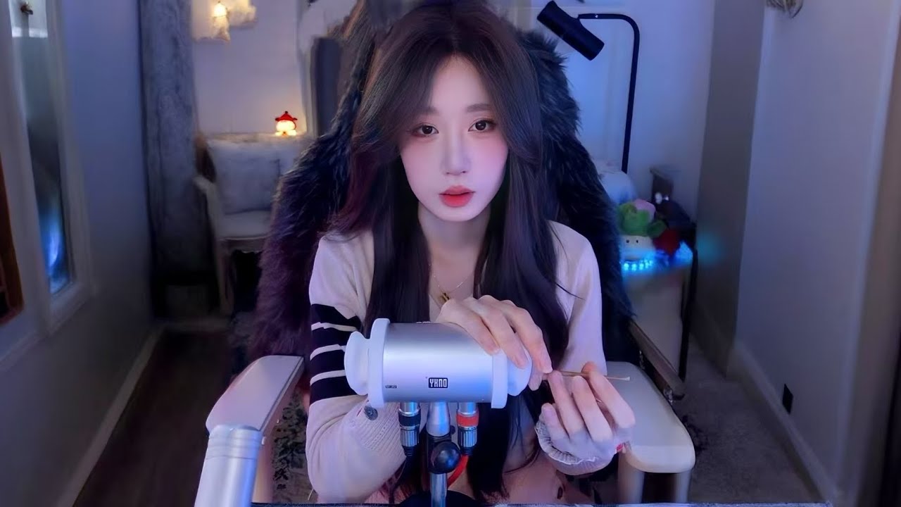 【ASMR 3dio】芒果（无人声）  清洁耳道 放松身心   搓麦 棉签掏耳