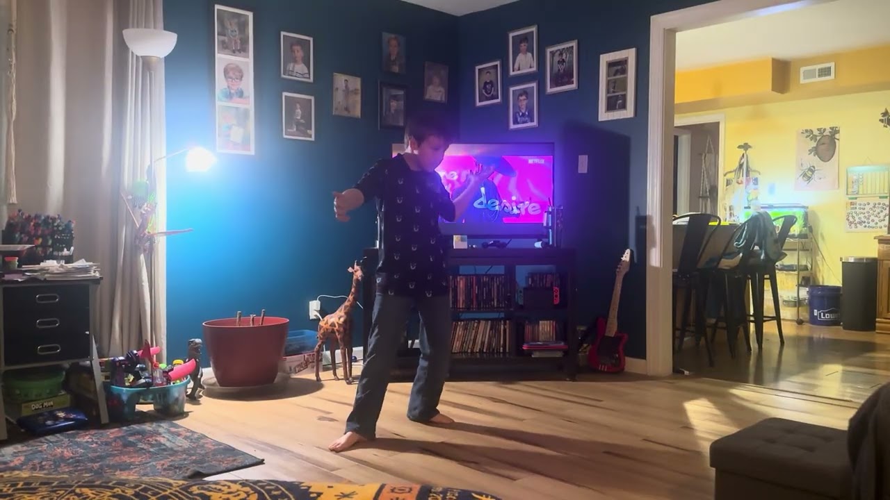 Dylan dancing to “Your Idol”