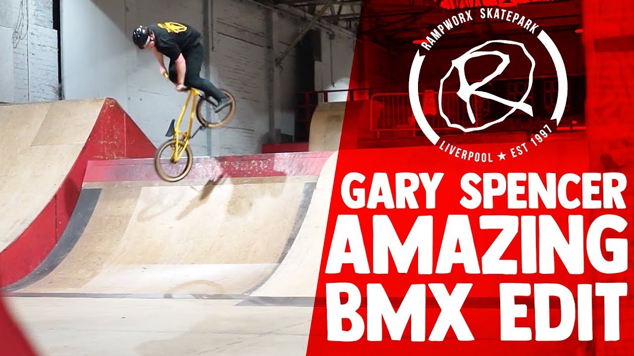 PRO BMX RIDER KILLS IT AT RAMPWORX | Gary Spencer