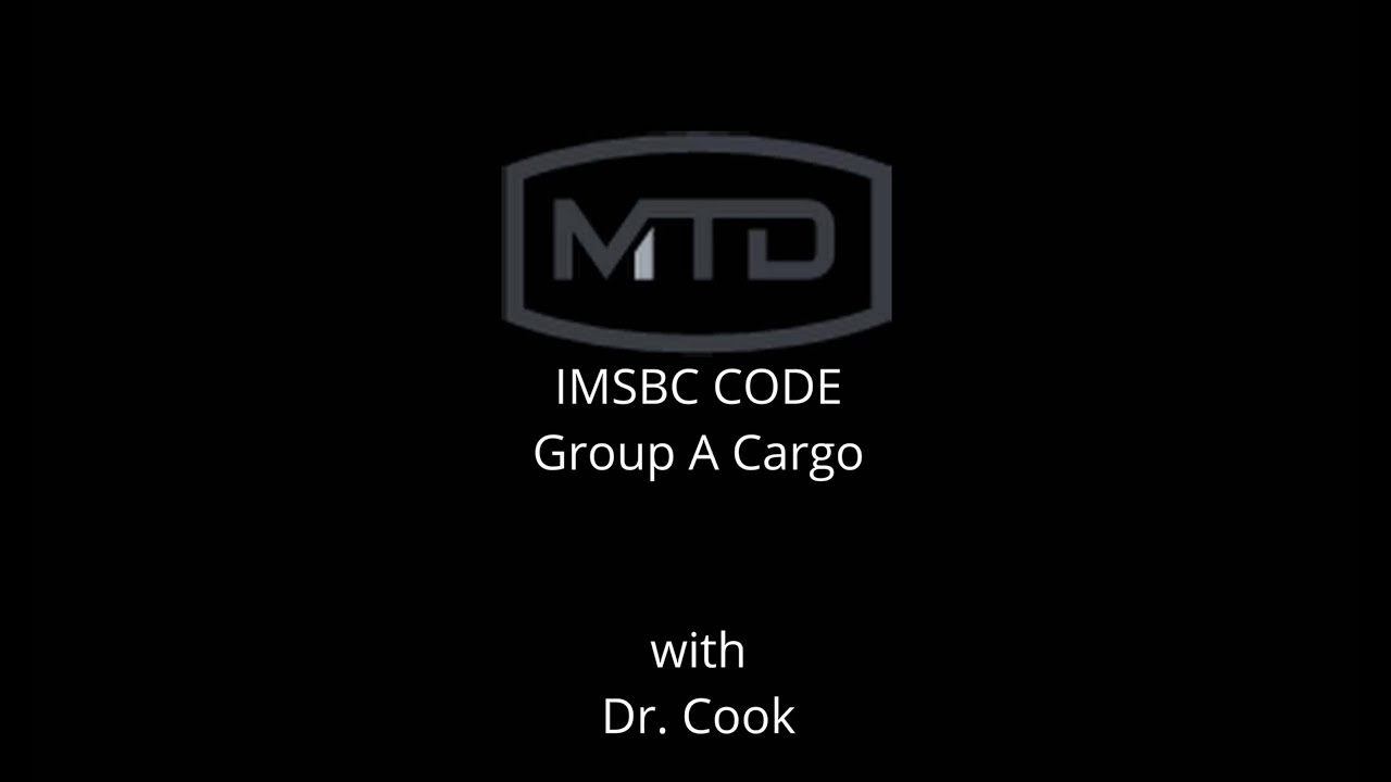 Liquefaction and Cargo Shift - MTD Australia Channel