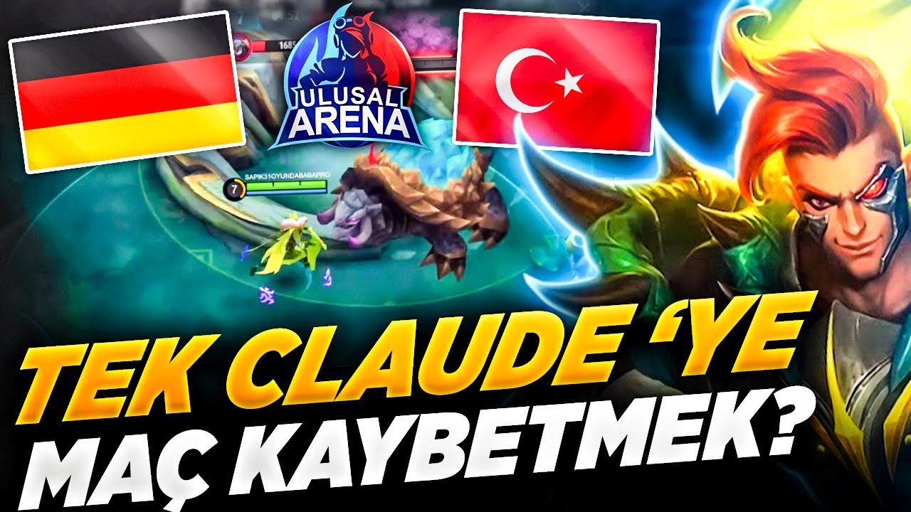 FUTBOLUN ACISI BURDA ÇIKAR | Ulusal Maç | Türkiye vs  ALMANYA |  Mobile Legends | En Güçlü Oyun
