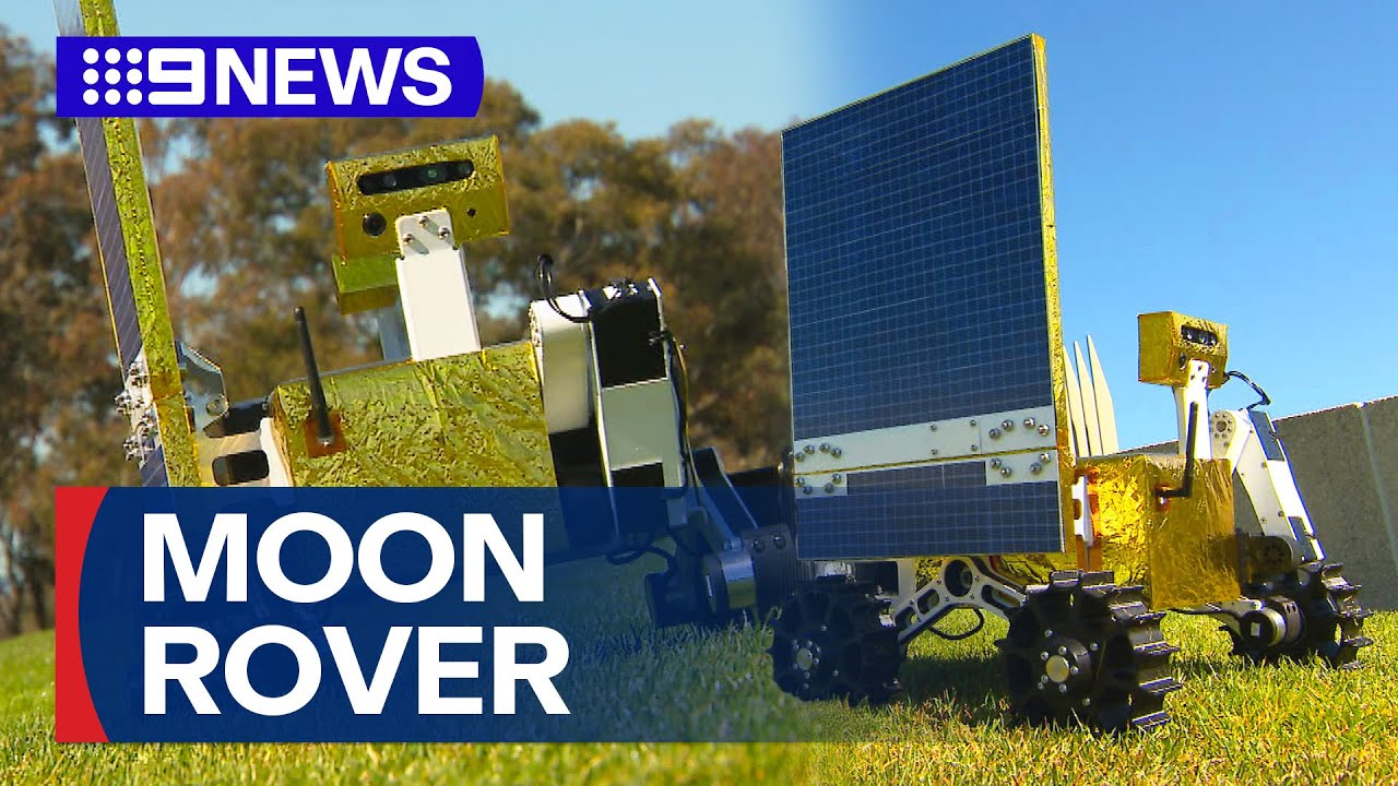 Australian scientists unveil prototype rover for NASA space mission | 9 News Australia
