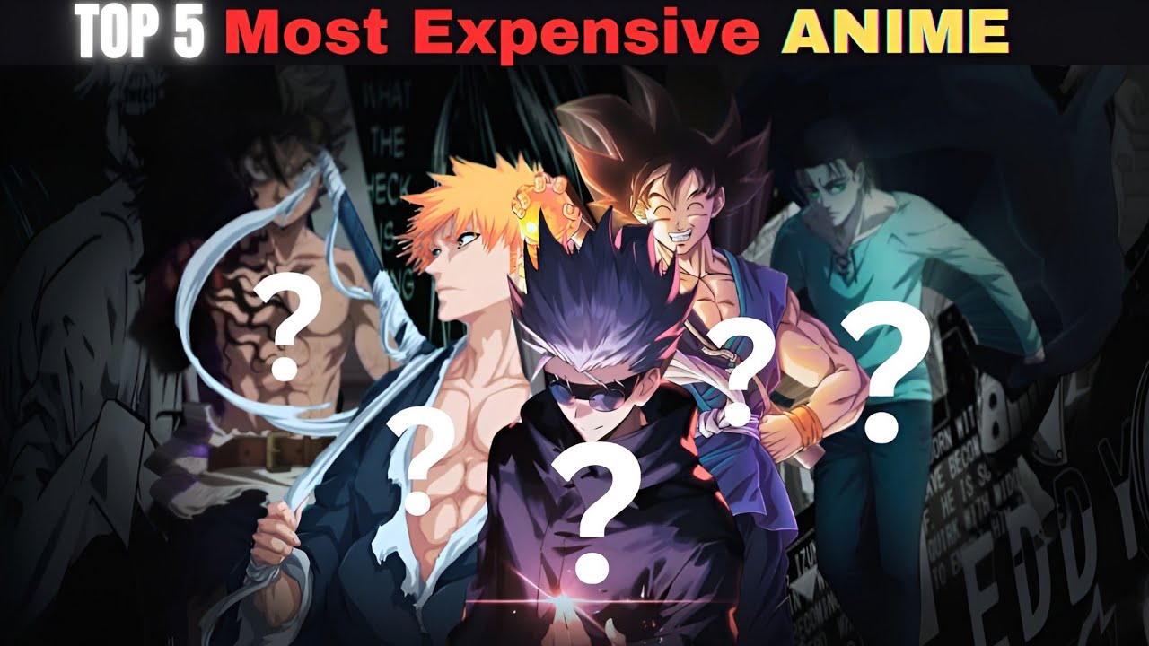 Top 5 Most Expensive Anime 🤯