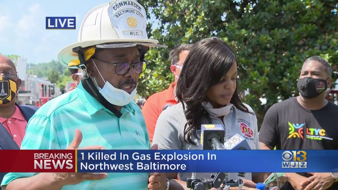 Baltimore Fire Officials Provide Update On Gas Explosion In Northwest Baltimore