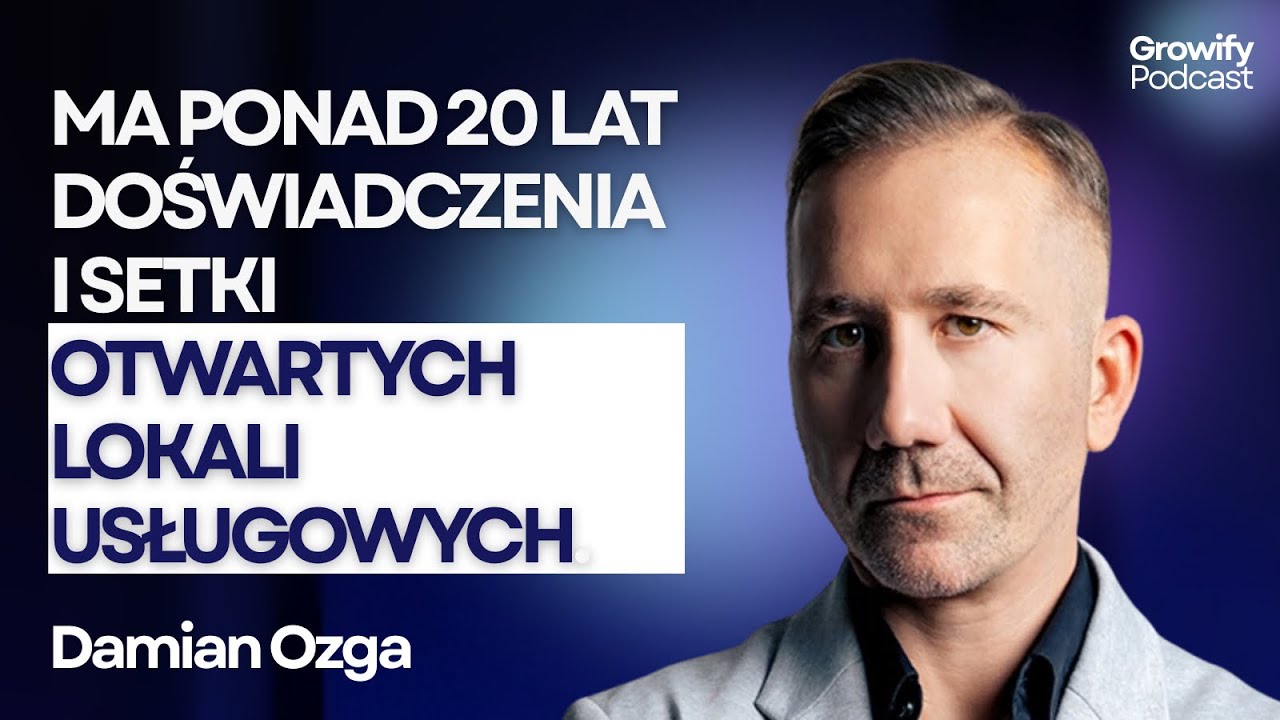 Jak seryjnie skalować firmy usługowe? | Damian Ozga 