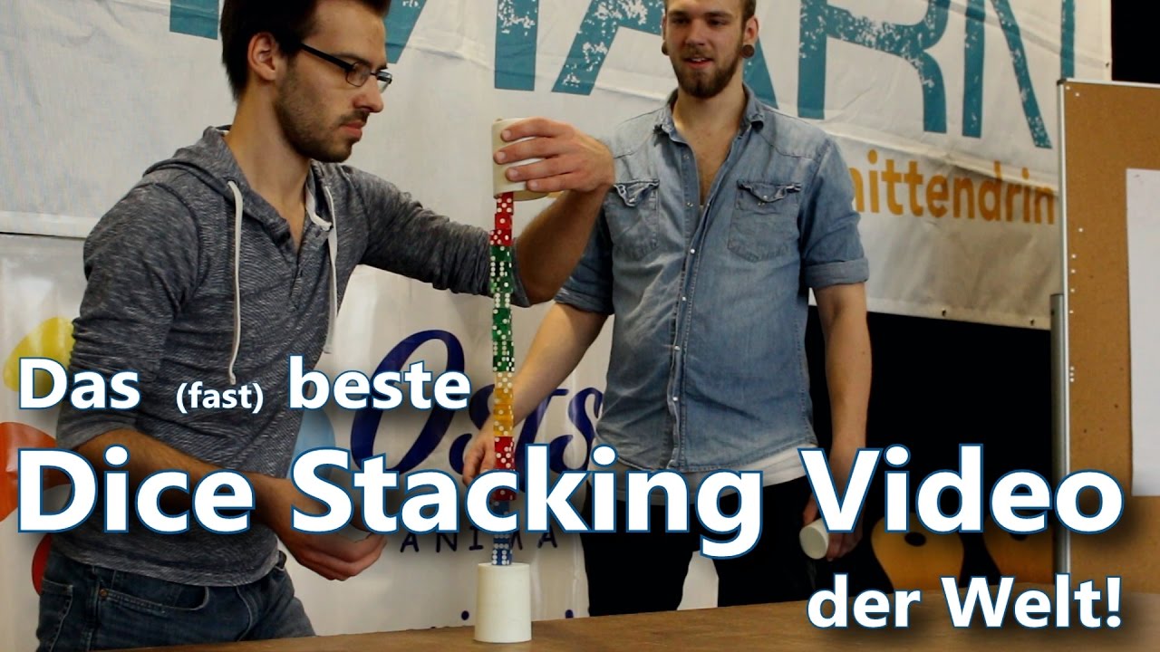 Das (fast) beste Dice Stacking-Video der Welt!