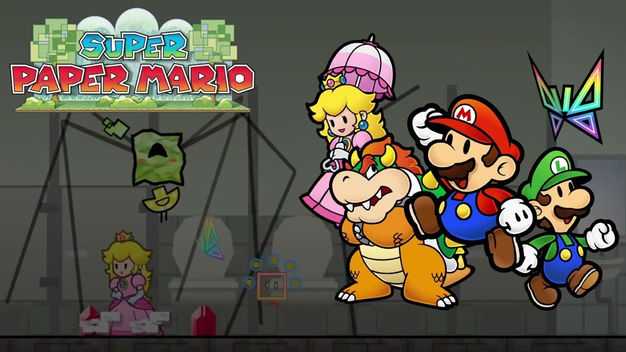 Mimi Battle - Super Paper Mario (Slowed Down)