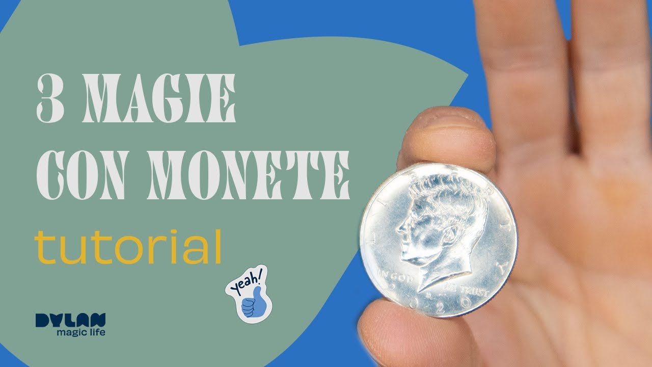 3 Magie facili e visuali con una Moneta / Spiegazione per principianti