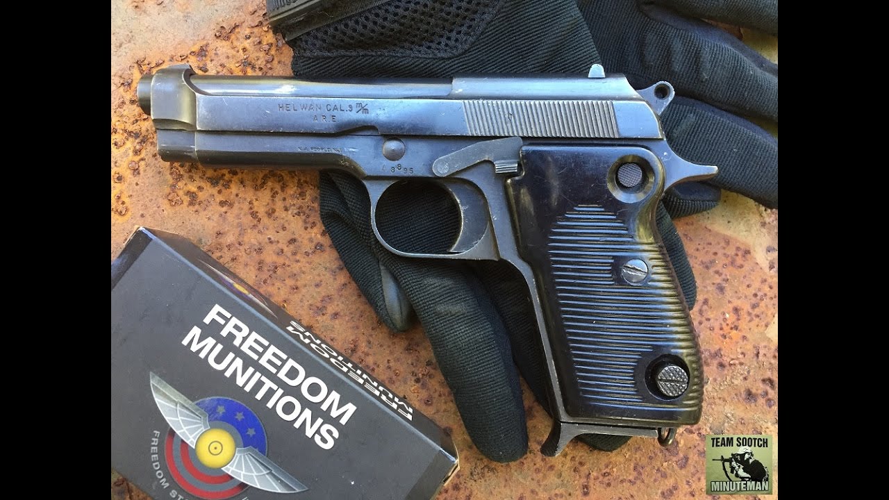 Helwan Brigadier 9mm Pistol Beretta M1951 Copy