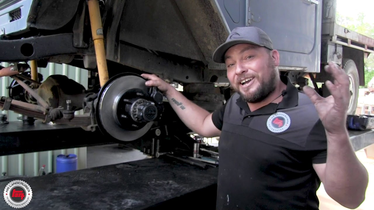 Модернизация дисковых тормозов для Ford FJ45 1971 года с использованием запчастей от Toyota Landc...